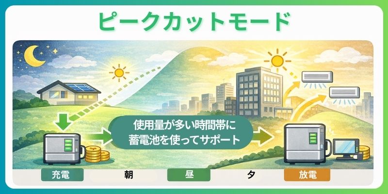 ピークカットモード