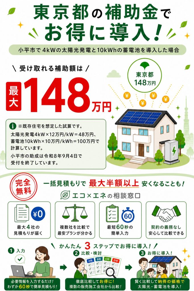 小平市補助金