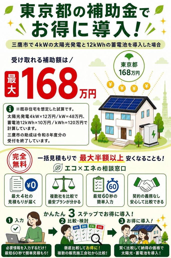 三鷹市補助金