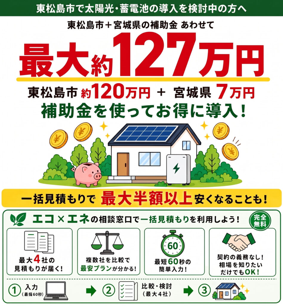 東松島市補助金