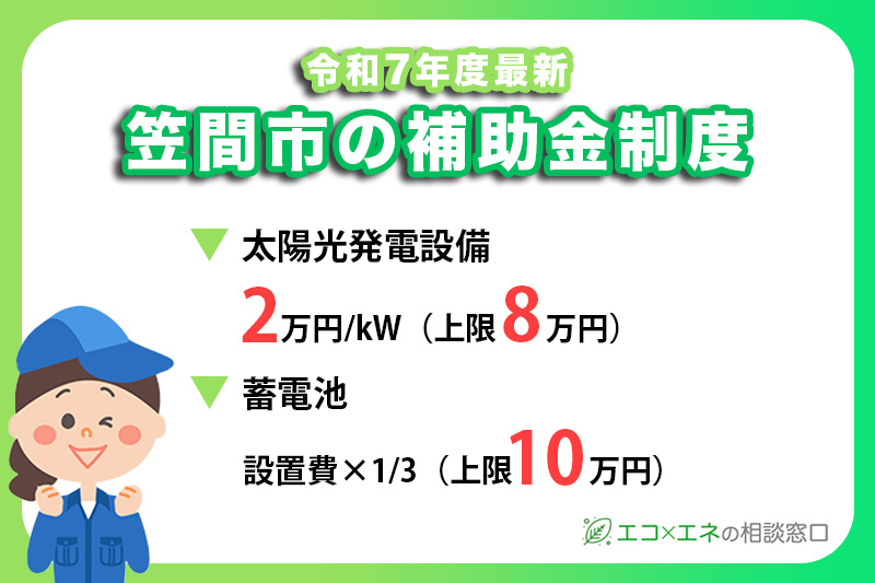 【2025年最新】笠間市の蓄電池・太陽光発電補助金制度