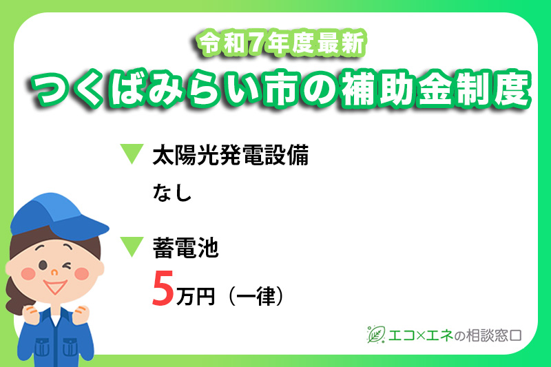 【2025年最新】つくばみらい市の太陽光・蓄電池補助金制度
