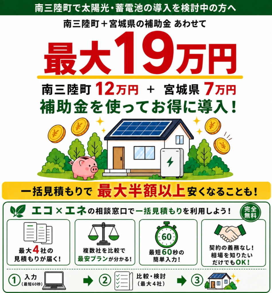 南三陸町補助金