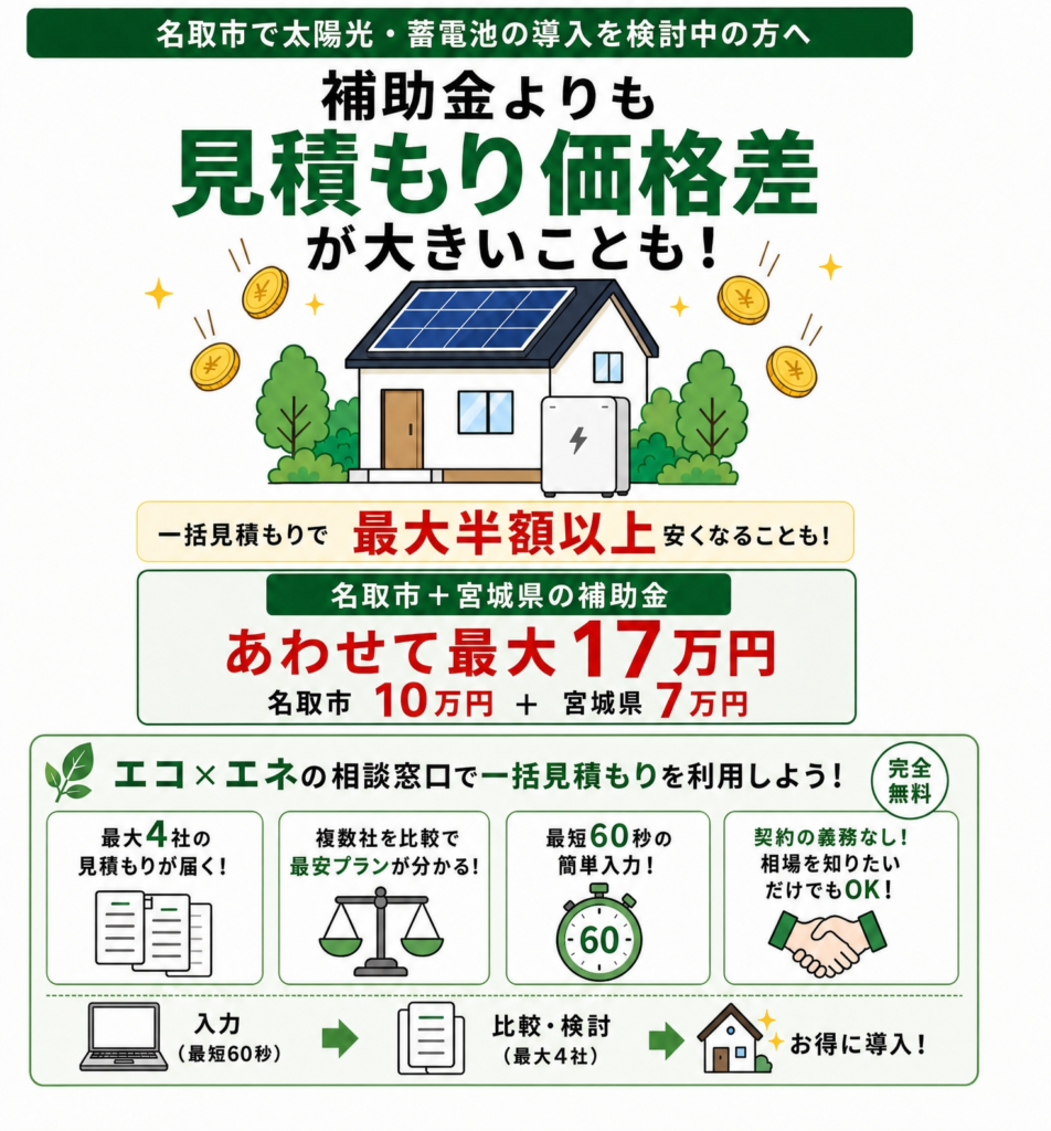 名取市補助金