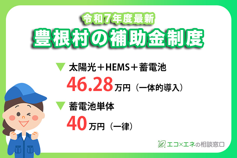 【2025年最新】豊根村の太陽光発電・蓄電池補助金