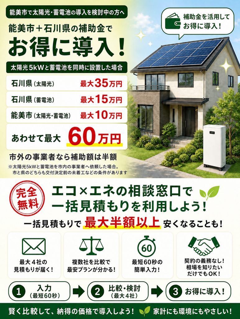 能美市補助金