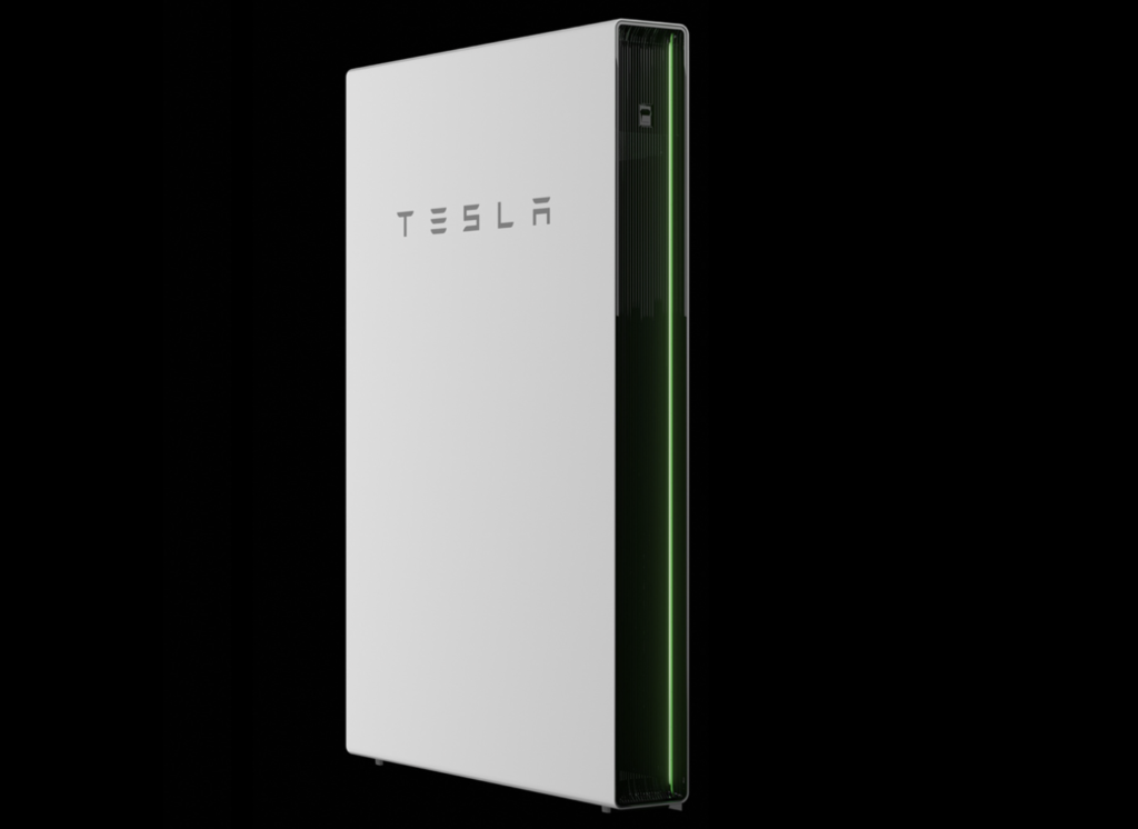 テスラのパワーウォール画像