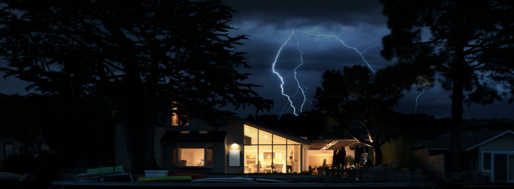 停電時のパワーウォールのイメージ画像