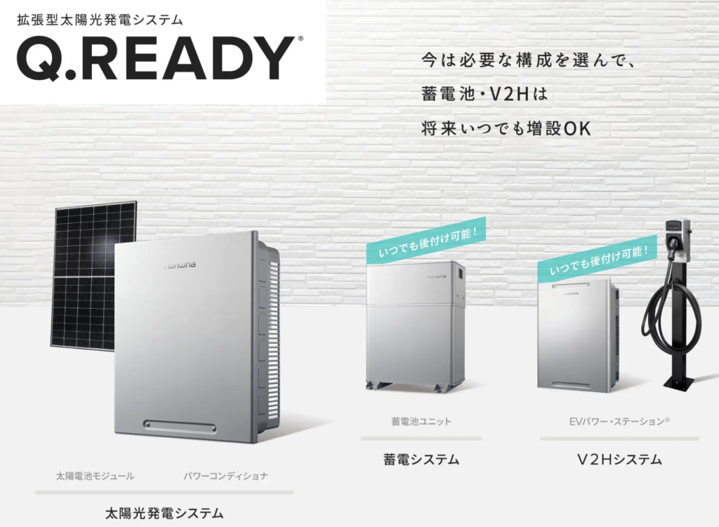 Q.READYの製品ページ画像