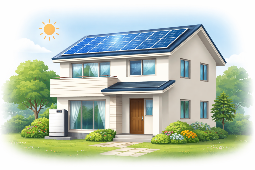 太陽光発電＋蓄電池