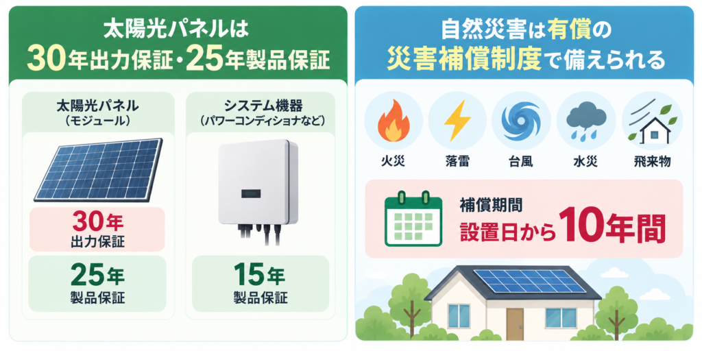 カナディアンソーラーの保証体制