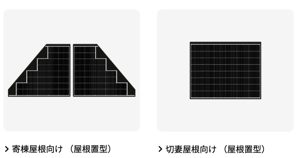 シャープの太陽電池モジュール